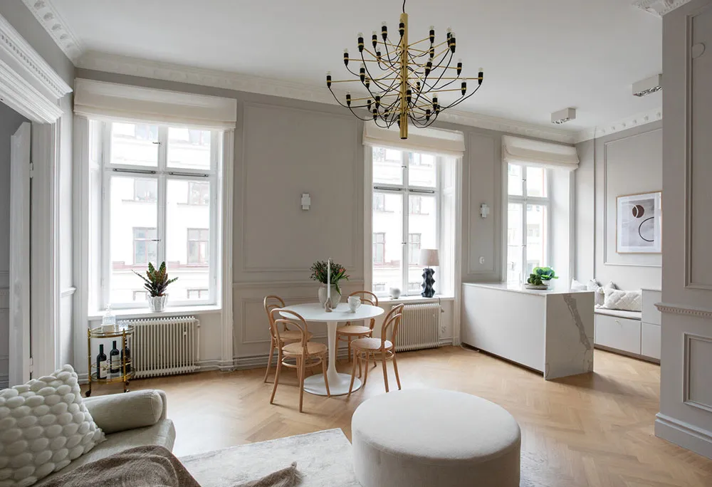 Элегантная современная классика по-скандинавски: квартира в Стокгольме (63 кв. м) - Gallery image 5