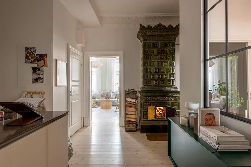 Couleurs pastel légères dans le design d'une agréable appartement scandinave (72 m²) - Gallery image 12