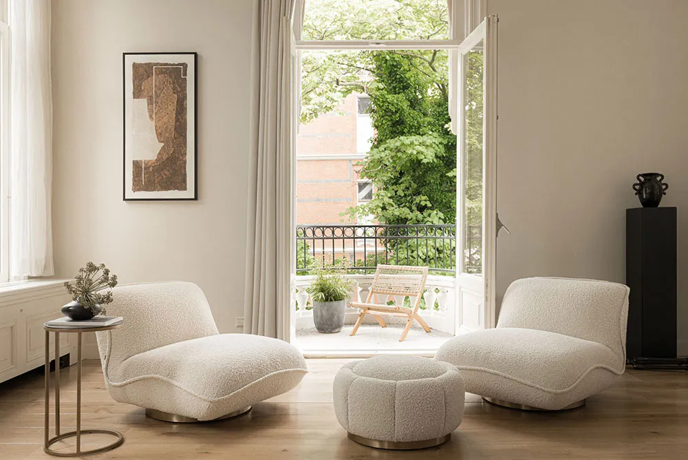 Gemütliche moderne Interior-Designs der beeindruckenden städtischen Villa in Amsterdam - Gallery image 11