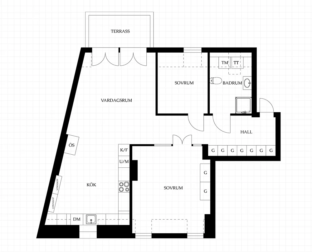 Шведська мансарда зі світлими інтер'єрами та модним декором (74 кв. м) - Gallery image 30