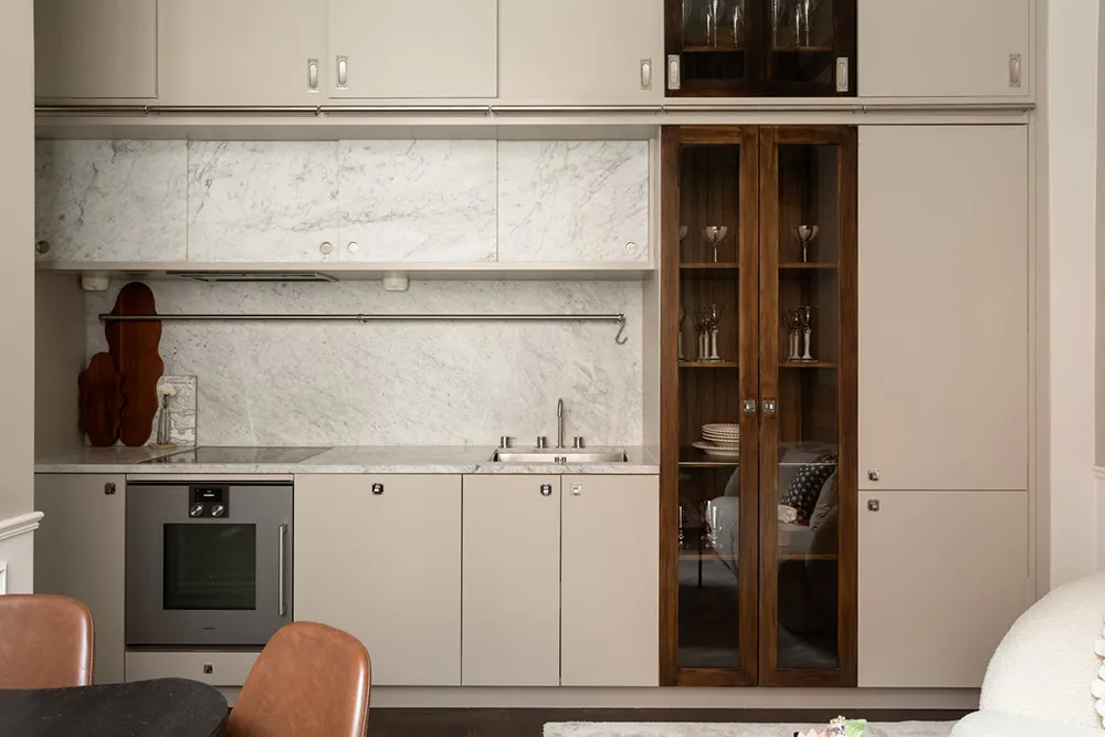 Petite appartement en tons beiges avec intérieurs élégants (33 m²) - Gallery image 5