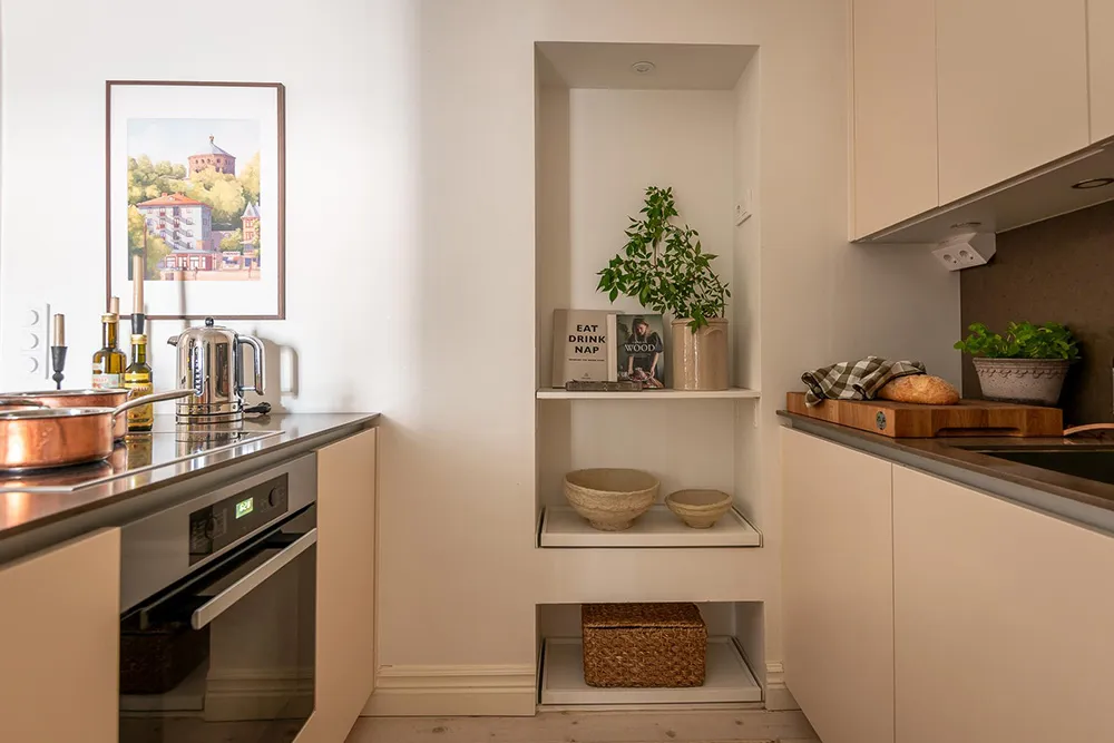 Couleurs pastel légères dans le design d'une agréable appartement scandinave (72 m²) - Gallery image 10