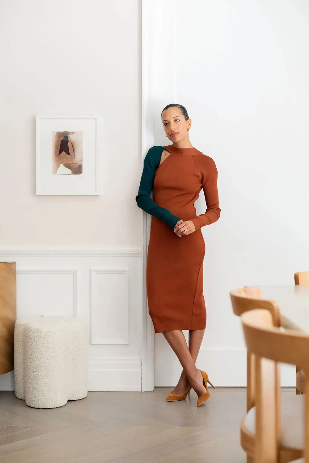 Intérieur doux d'un appartement moderne à New York par un designer mode - Gallery image 11