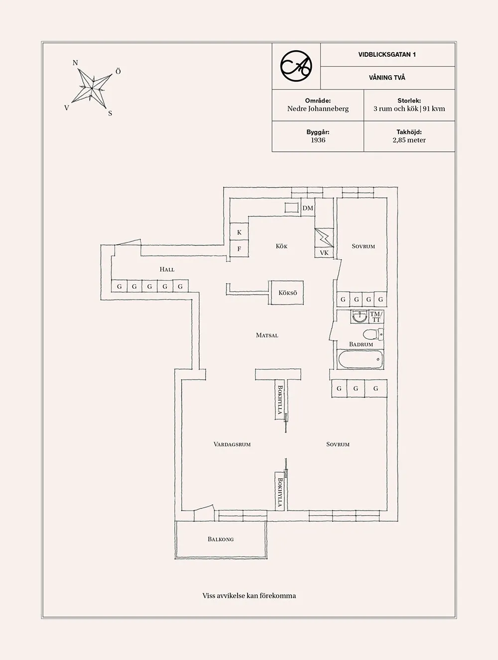 Тёплый и утончённый интерьер шведской квартиры (91 кв. м) - Gallery image 39