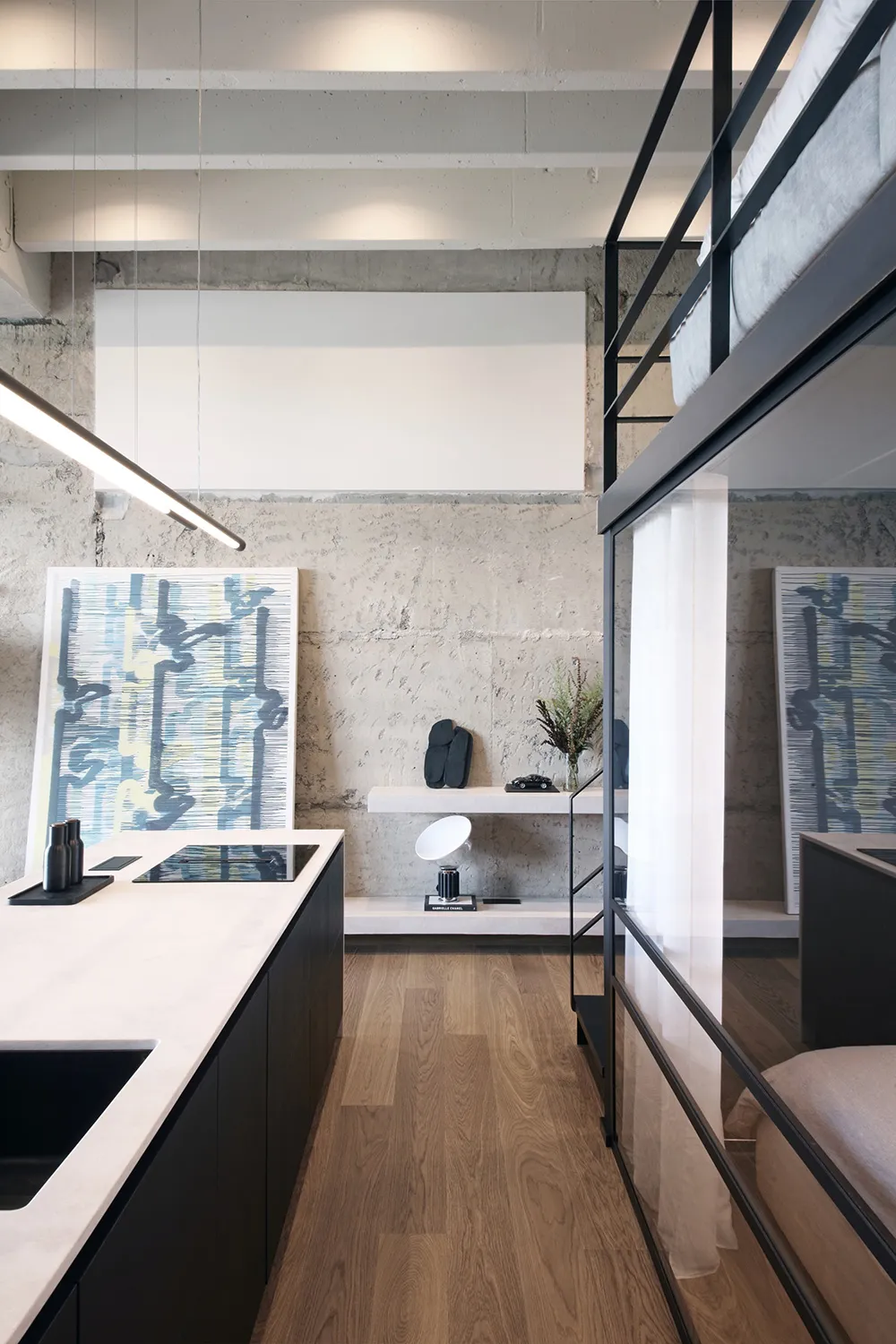 Mały przestrzeń przemysłowego loftu w Pradze - Gallery image 12