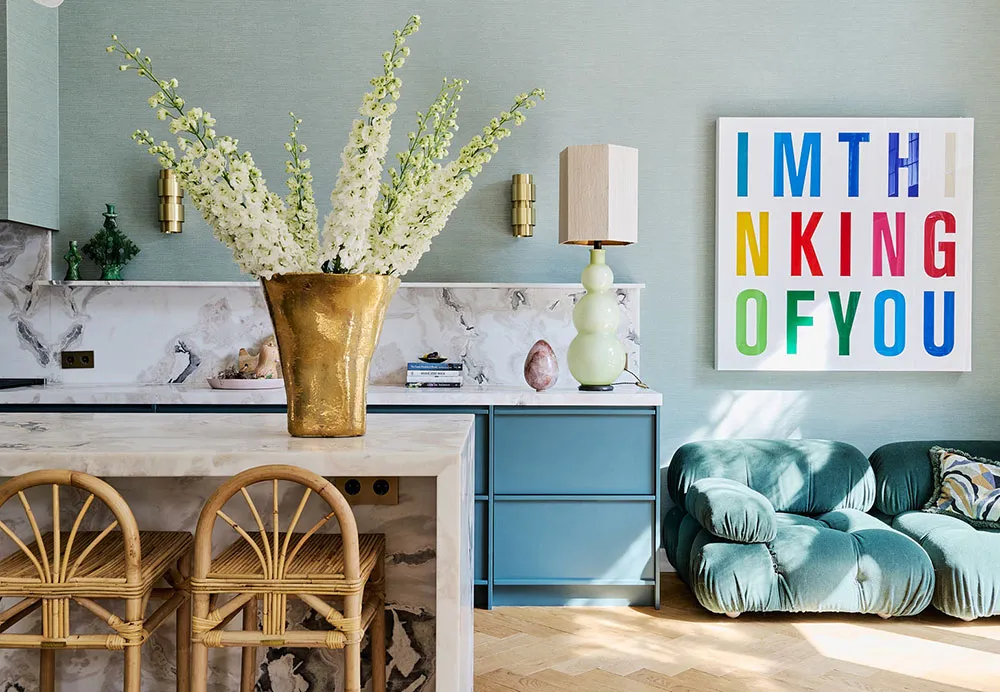 Colores vibrantes y estampados: una impresionante villa en Ámsterdam - Gallery image 3