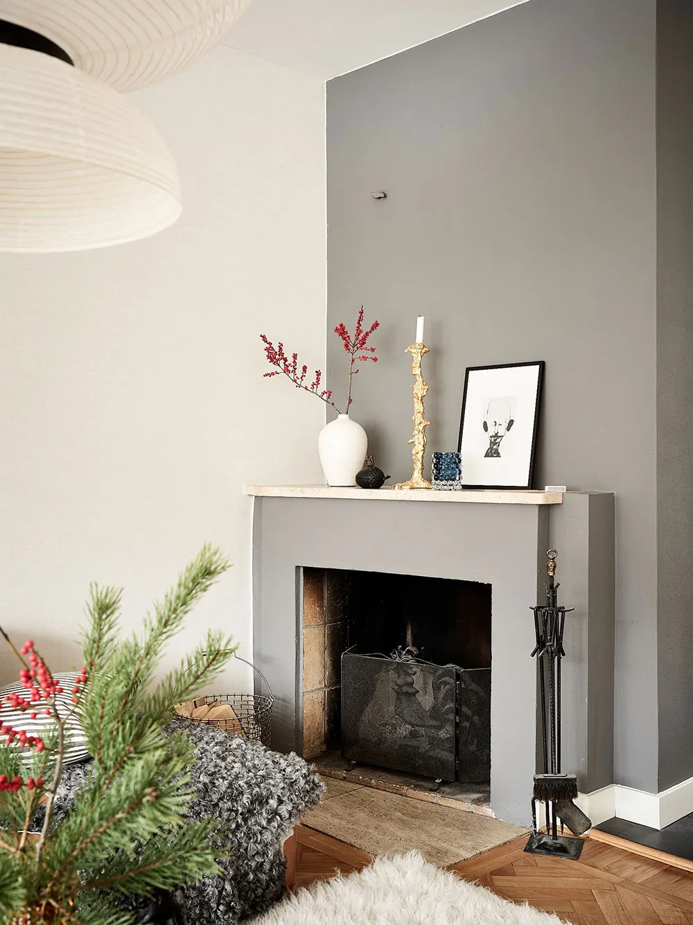 Intérieur hivernal agréable de townhouse en Suède - Gallery image 5