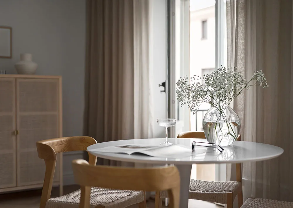 Warm und elegant: skandinavisches Interieur, das im Winter gemütlich ist (58 qm) - Gallery image 12