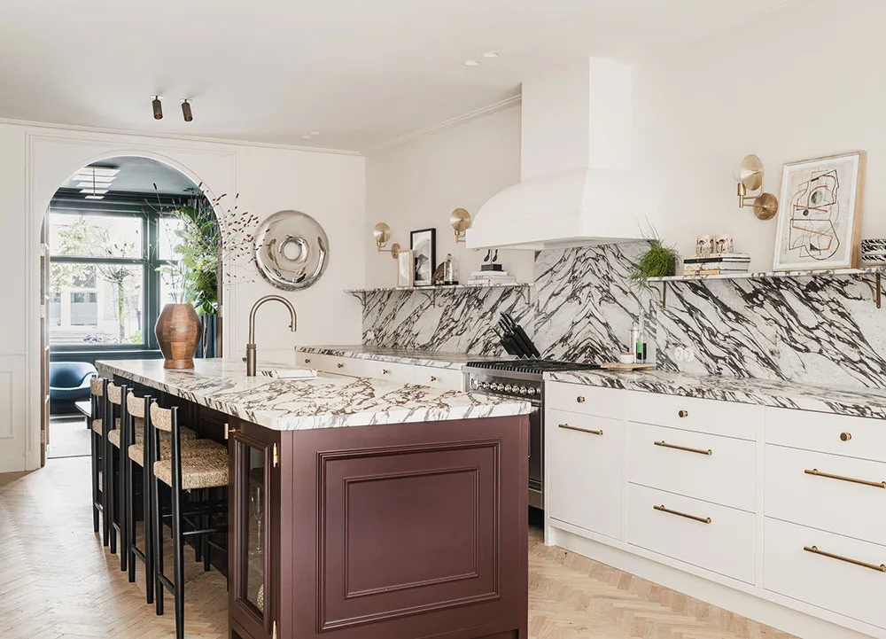 Effektvolle Wanddekoration und stilvoller Design: Appartements mit Innenhof in Amsterdam - Gallery image 5