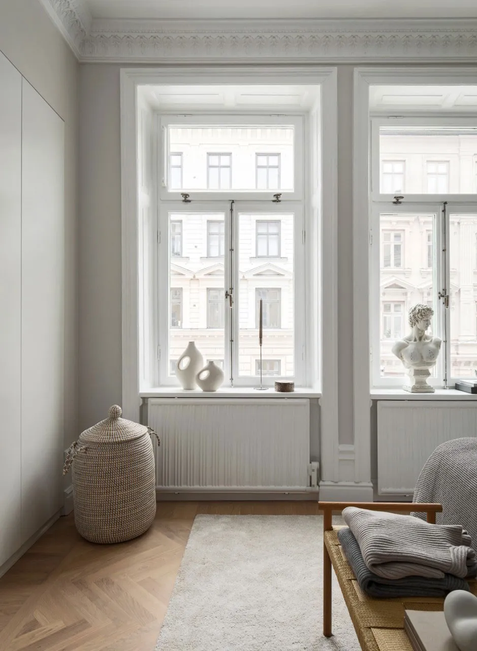 Warm und elegant: skandinavisches Interieur, das im Winter gemütlich ist (58 qm) - Gallery image 19