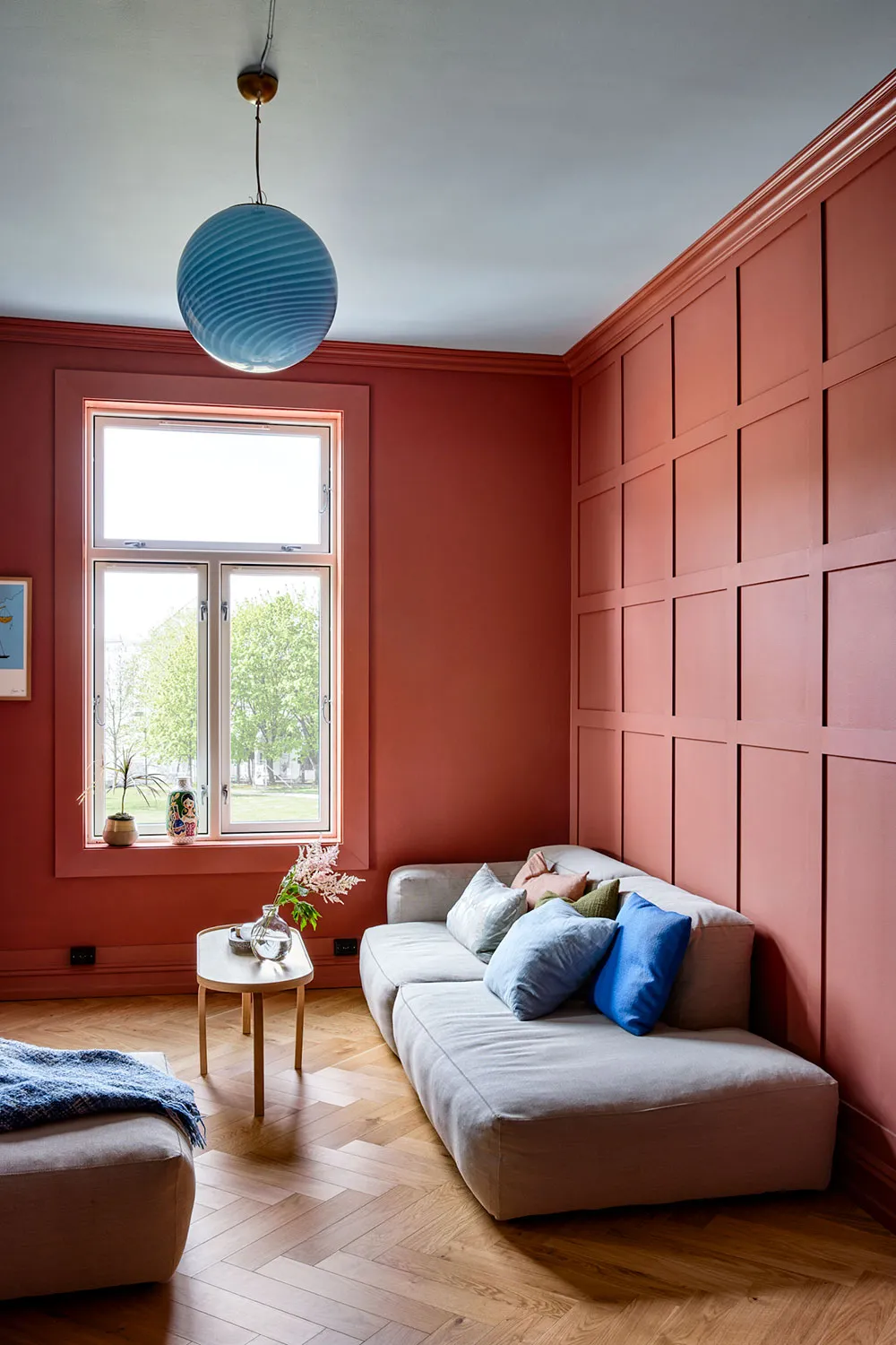 オスロの旧市街地にあるカラフルなアパートの内装 - Gallery image 3