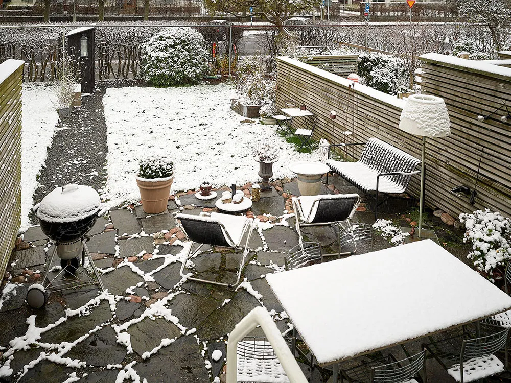 Intérieur hivernal agréable de townhouse en Suède - Gallery image 36