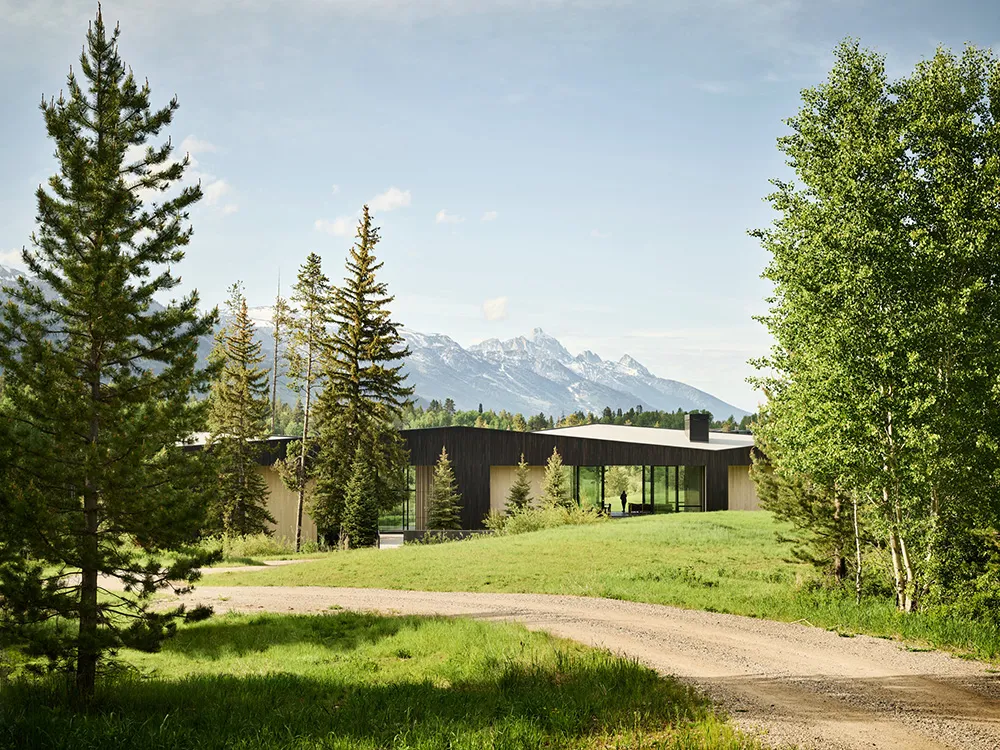 Stilvolle und gemütliche Interieurs moderner Häuser in der Eichenhecke in Kalifornien - Gallery image 42
