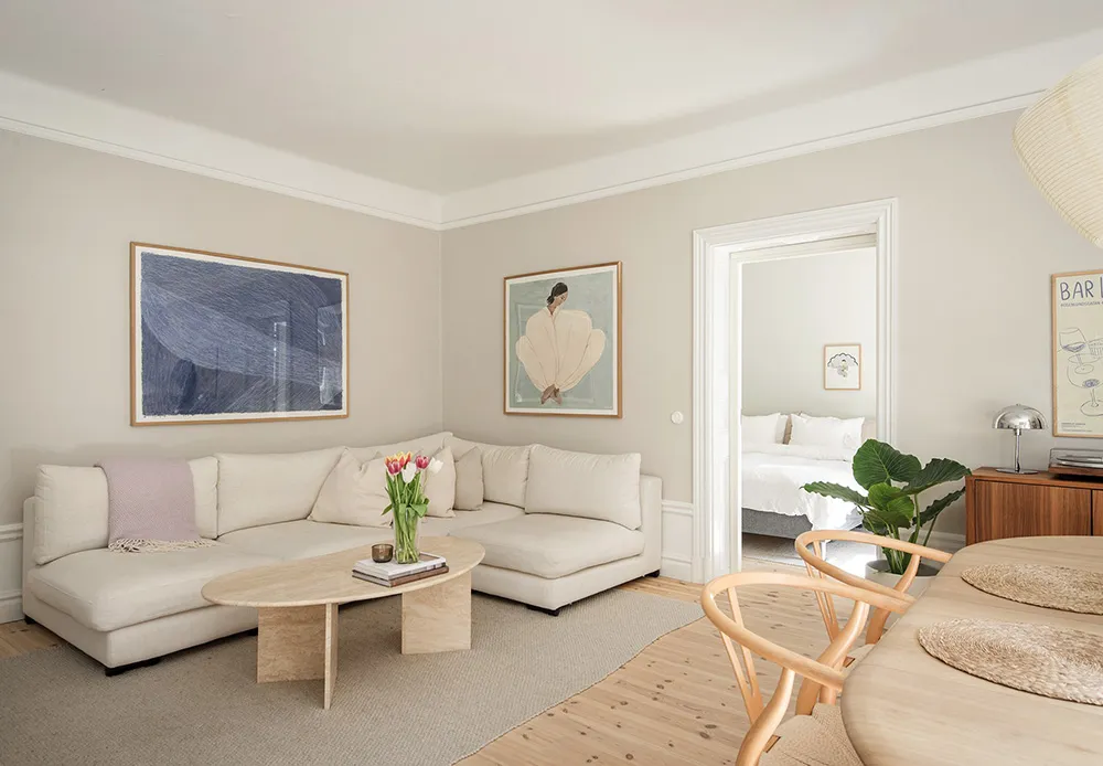 Bright and cozy pastel interior in Stockholm (88 sq. m) - Gallery image 8