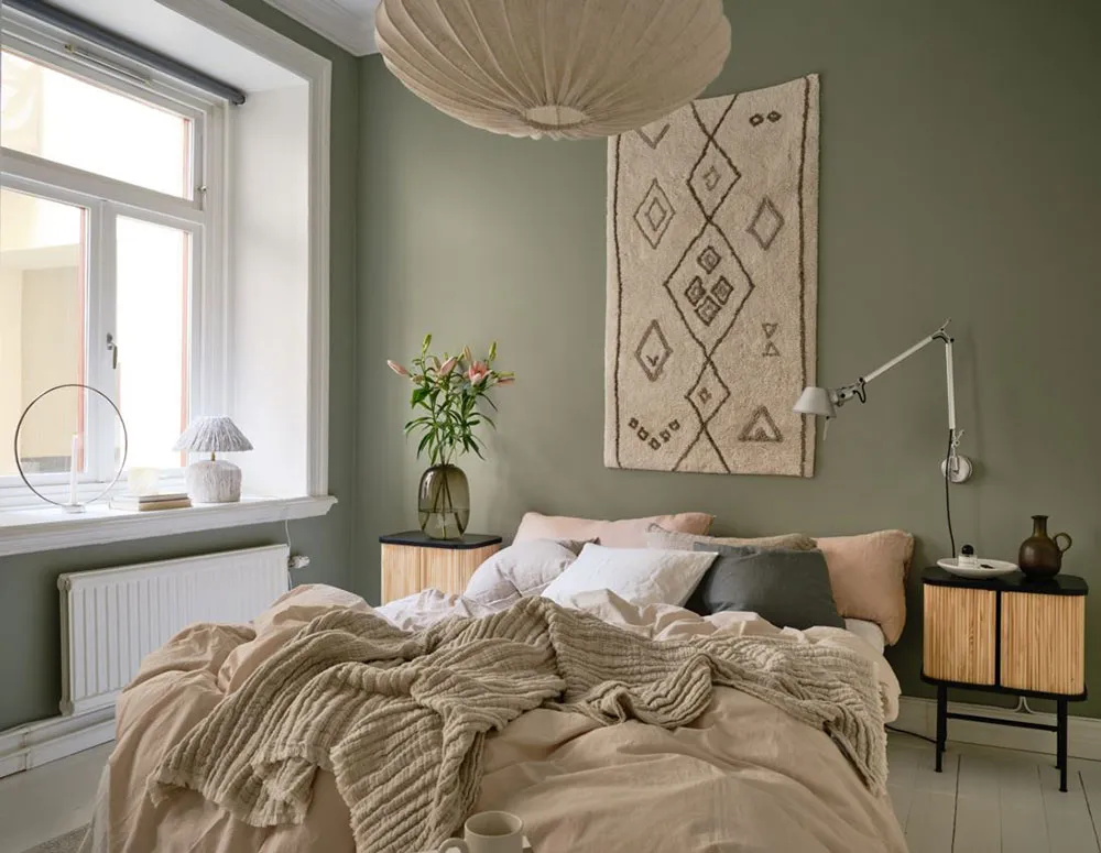 Intérieur frais et agréable d'une petite appartement en Suède (47 m²) - Gallery image 3