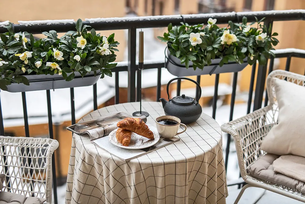 Warm und elegant: skandinavisches Interieur, das im Winter gemütlich ist (58 qm) - Gallery image 6