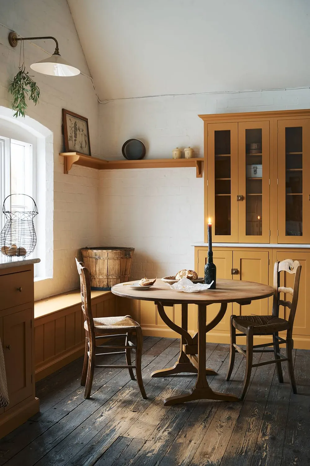 Magnificent English kitchen in yellow color by deVOL - Gallery image 14