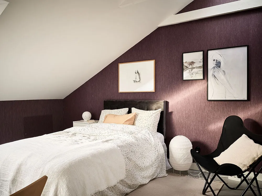 Intérieur hivernal agréable de townhouse en Suède - Gallery image 29