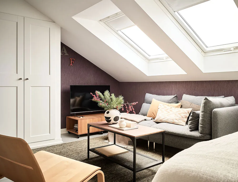 Intérieur hivernal agréable de townhouse en Suède - Gallery image 30