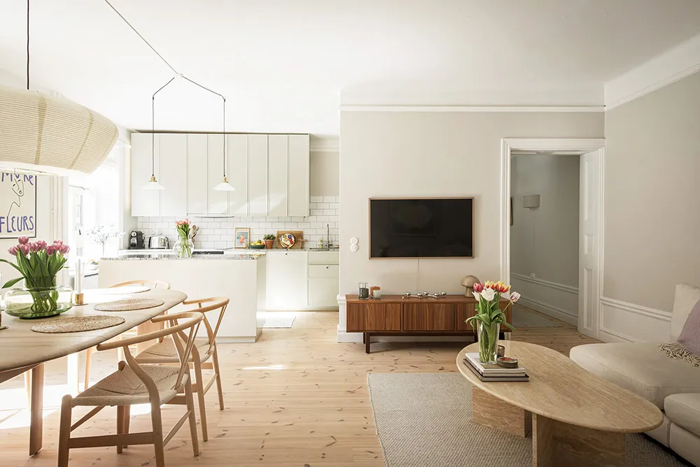 Bright and cozy pastel interior in Stockholm (88 sq. m) - Gallery image 28
