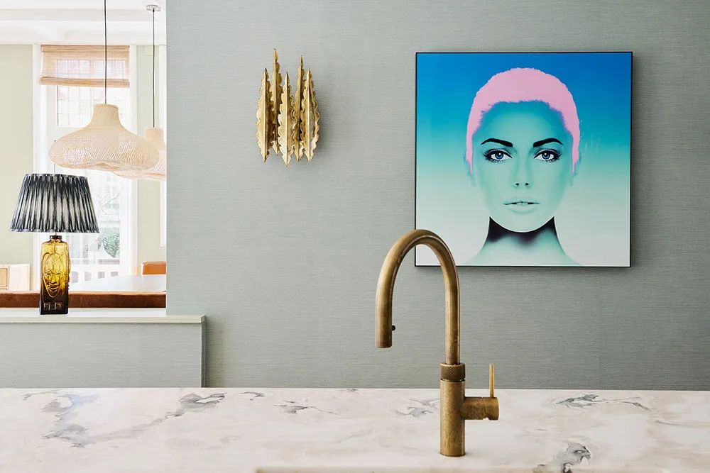 Colores vibrantes y estampados: una impresionante villa en Ámsterdam - Gallery image 4