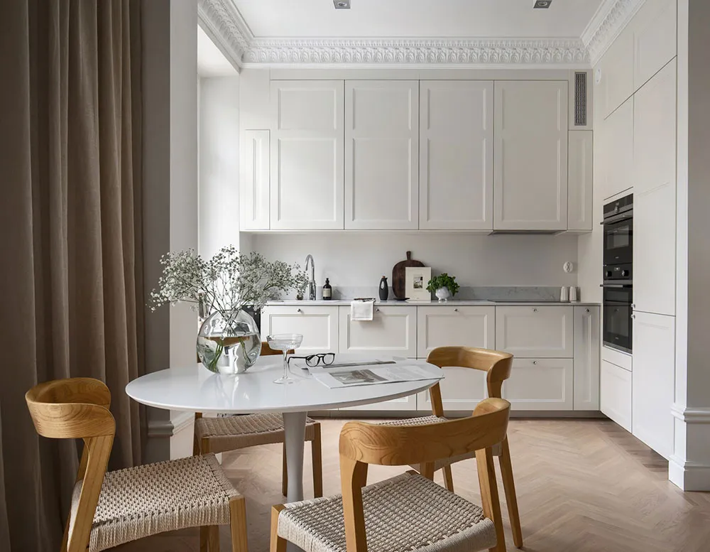 Warm und elegant: skandinavisches Interieur, das im Winter gemütlich ist (58 qm) - Gallery image 3