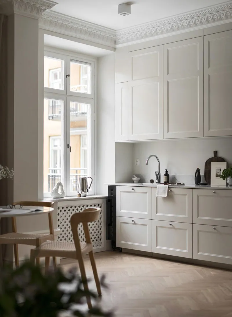 Warm und elegant: skandinavisches Interieur, das im Winter gemütlich ist (58 qm) - Gallery image 10