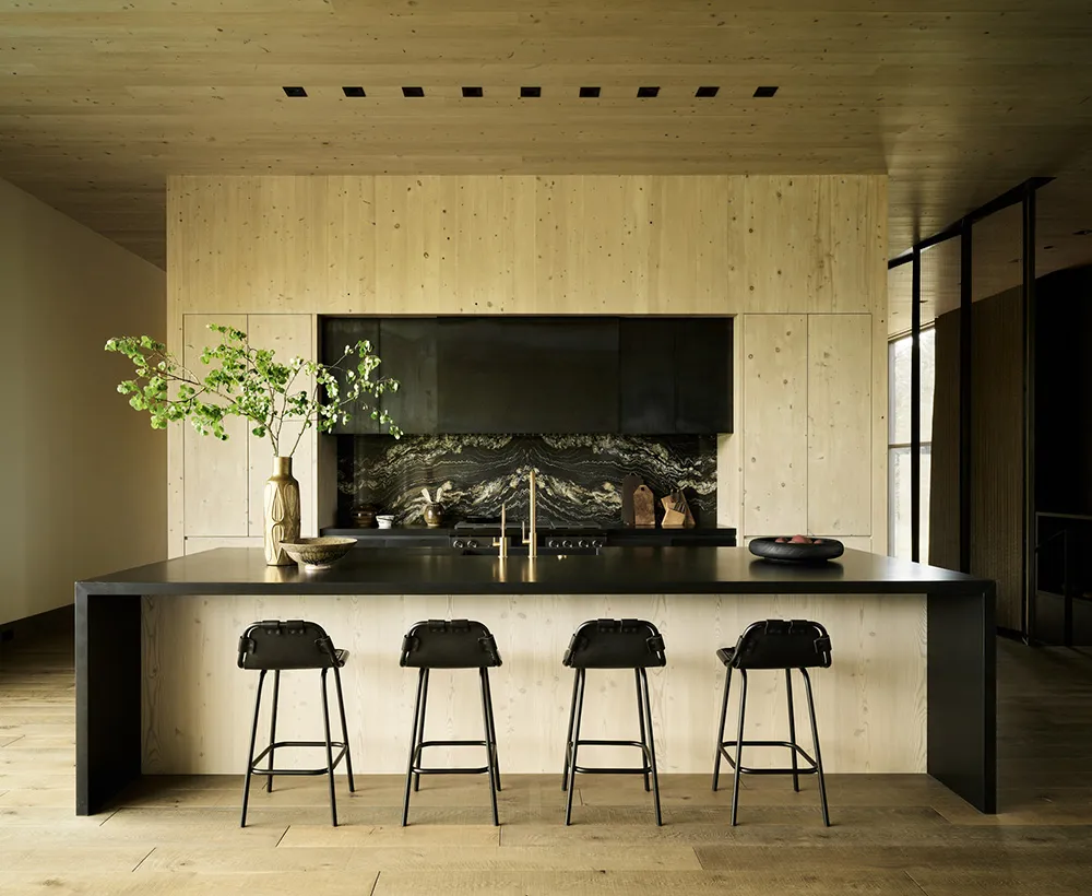 Stilvolle und gemütliche Interieurs moderner Häuser in der Eichenhecke in Kalifornien - Gallery image 12