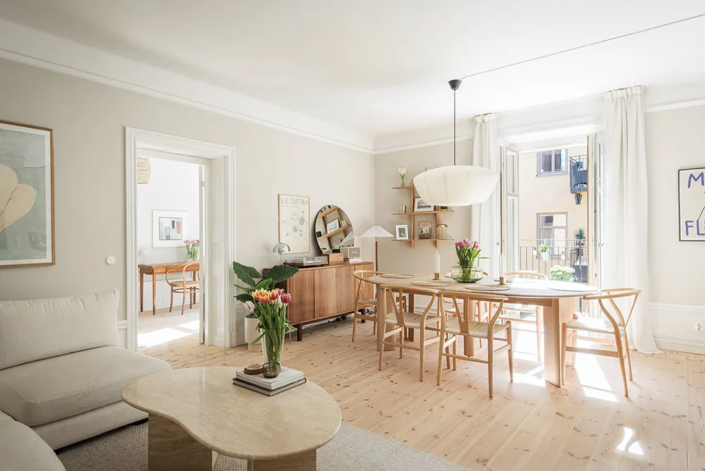 Bright and cozy pastel interior in Stockholm (88 sq. m) - Gallery image 10