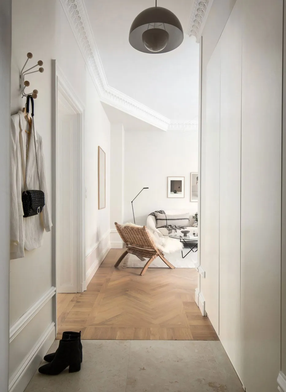 Warm und elegant: skandinavisches Interieur, das im Winter gemütlich ist (58 qm) - Gallery image 17