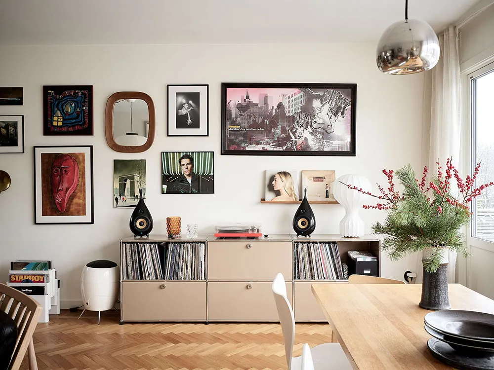 Intérieur hivernal agréable de townhouse en Suède - Gallery image 10