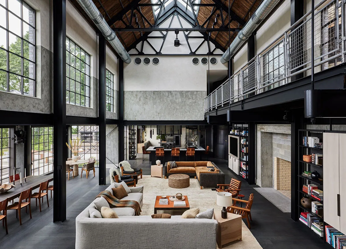 Masterclass im Industriestil: beeindruckendes Haus in Connecticut - Gallery image 6