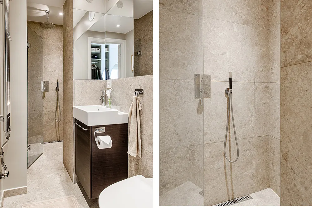 Bright and cozy pastel interior in Stockholm (88 sq. m) - Gallery image 26