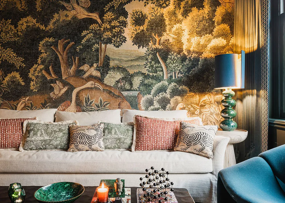 Effektvolle Wanddekoration und stilvoller Design: Appartements mit Innenhof in Amsterdam - Gallery image 3