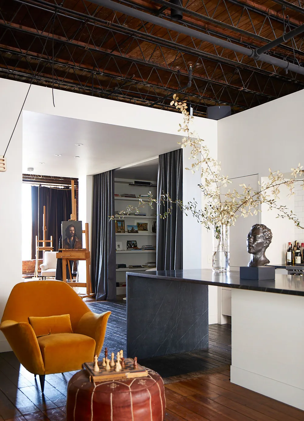 Industriel et créatif : un loft de jeune artiste en Alabama - Gallery image 9