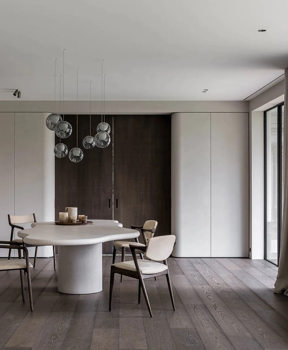 Weicher Minimalismus in der Gestaltung eines modernen Hauses in Amsterdam - Gallery image 12