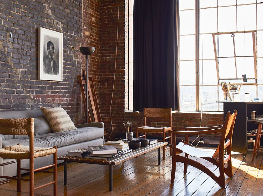 Industriel et créatif : un loft de jeune artiste en Alabama - Gallery image 4