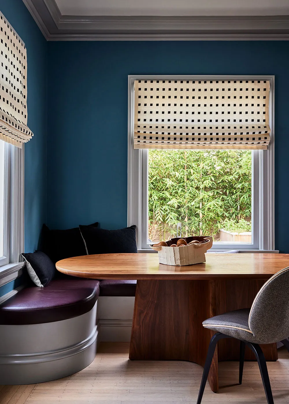 Paredes de techo y decoración elegante: casa adosada edwardiana en San Francisco - Gallery image 9