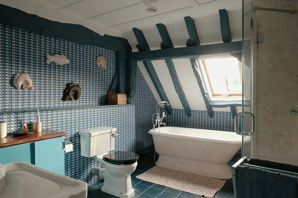 Jasne i ciepłe wnętrza byłego starego ambaru w Anglii - Gallery image 32