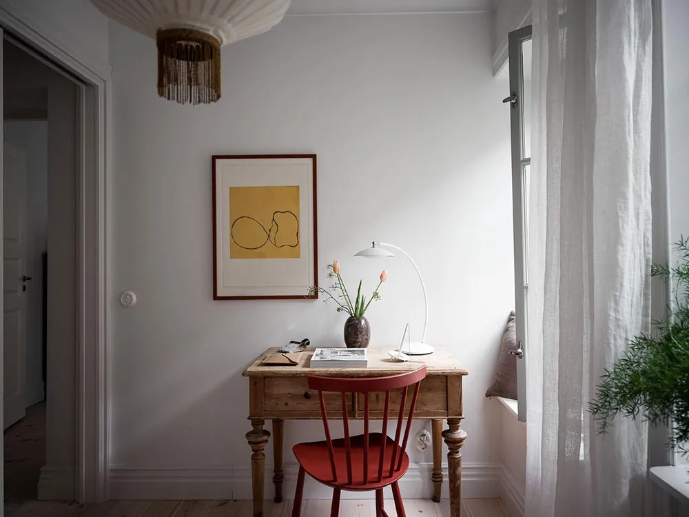 Мягкий интерьер небольшой трехкомнатной квартиры в Гетеборге (60 кв. м) - Gallery image 16