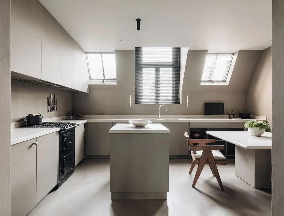 Naturalny minimalizm w designie mieszkania w domu na kanale w Amsterdamie - Gallery image 12