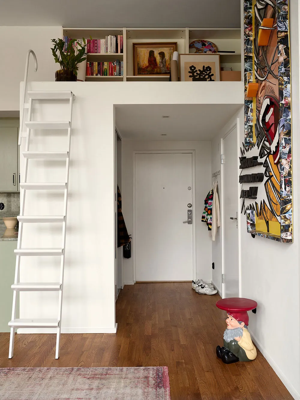 Live Loft in Former Post Office Building in Stockholm (69 sqm) - Gallery image 23