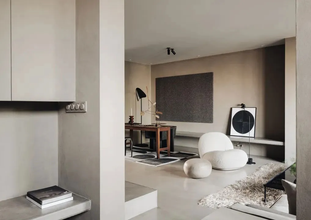 Naturalny minimalizm w designie mieszkania w domu na kanale w Amsterdamie - Gallery image 5