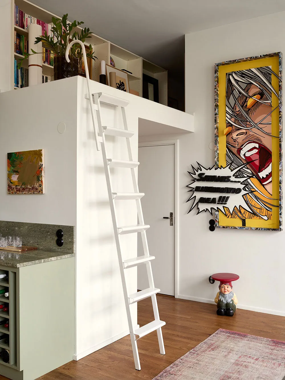 Live Loft in Former Post Office Building in Stockholm (69 sqm) - Gallery image 16