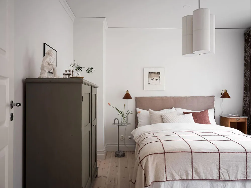 Мягкий интерьер небольшой трехкомнатной квартиры в Гетеборге (60 кв. м) - Gallery image 13