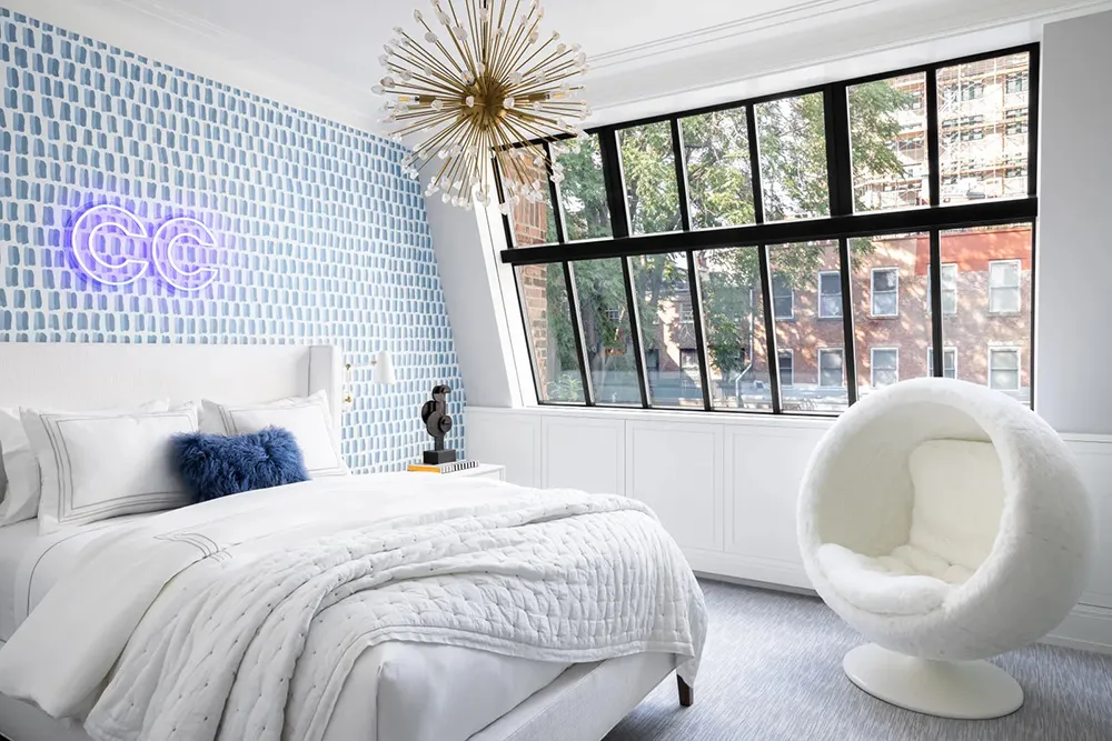 Arquitectura elegante, diseño elegante y magnífico patio trasero: townhouse en Nueva York - Gallery image 16