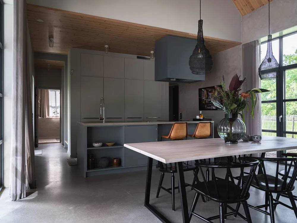 Modern cottage de campagne en style grange en Suède (140 m²) - Gallery image 5