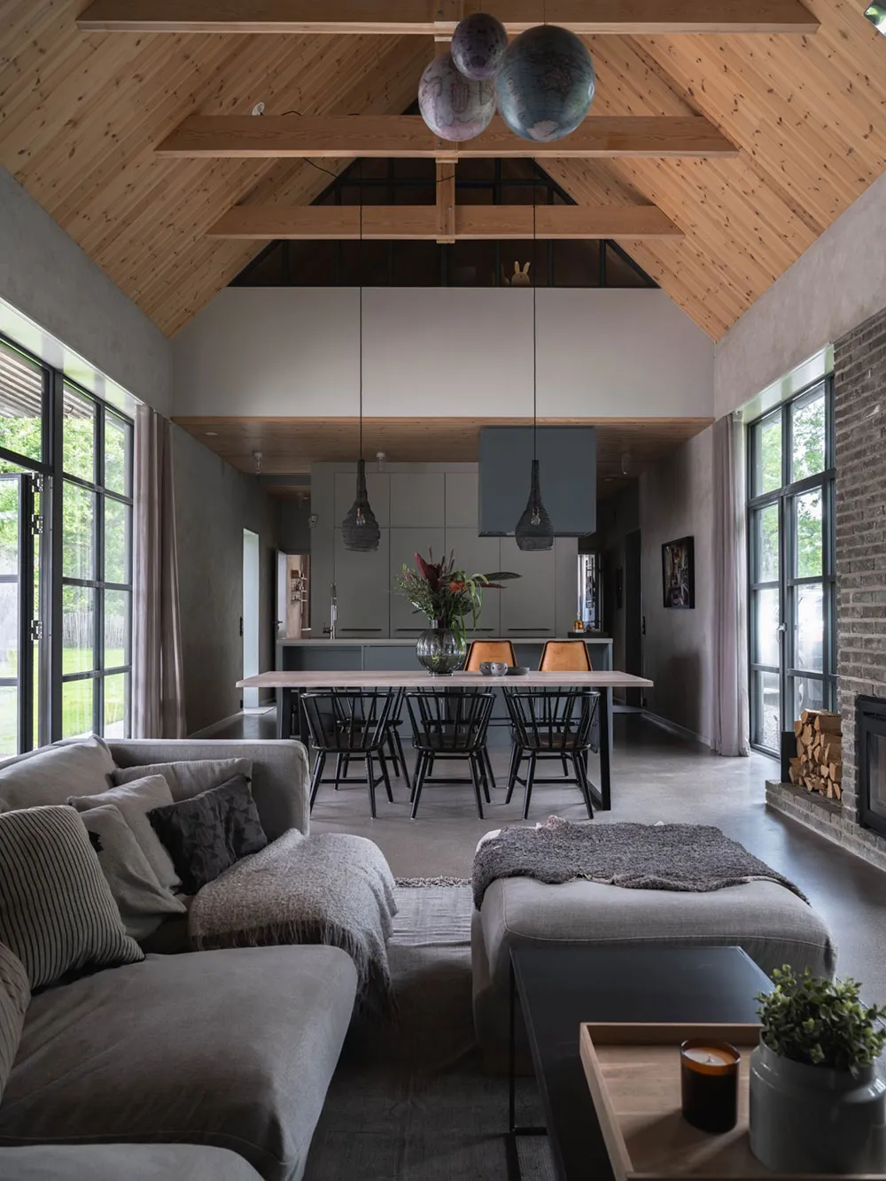 Modern cottage de campagne en style grange en Suède (140 m²) - Gallery image 6