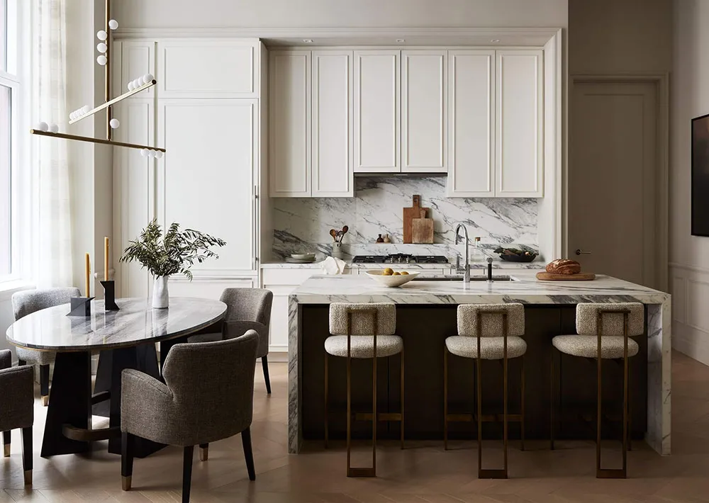 Miks amerykańskiego i skandynawskiego stylu w designie wykwintnych apartamentów w Nowym Jorku - Gallery image 5