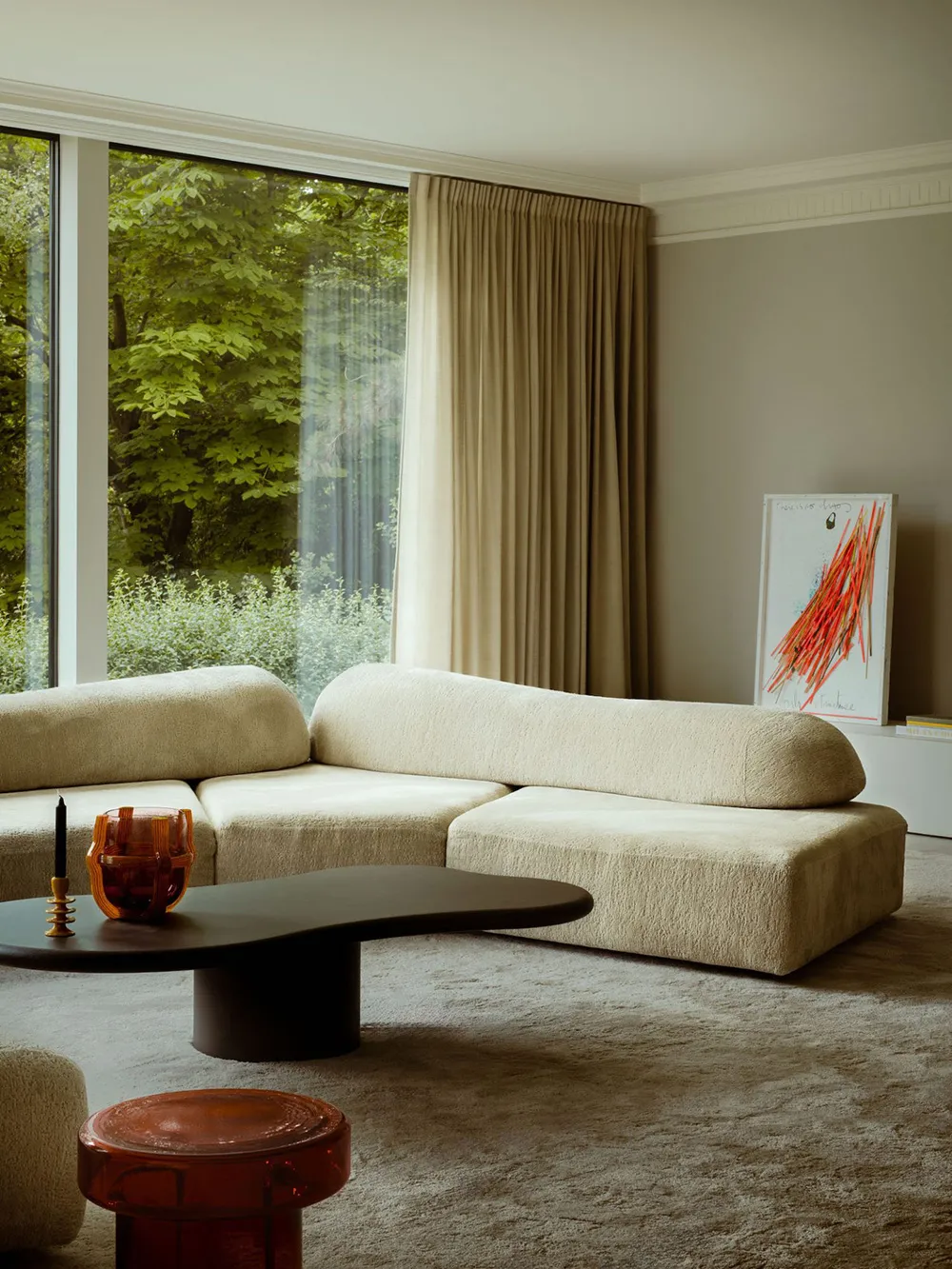 Спокойный, но изысканный современный интерьер рядом с парком в Бельгии - Gallery image 3